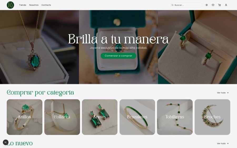 Keiss — Jewelry ecommerce